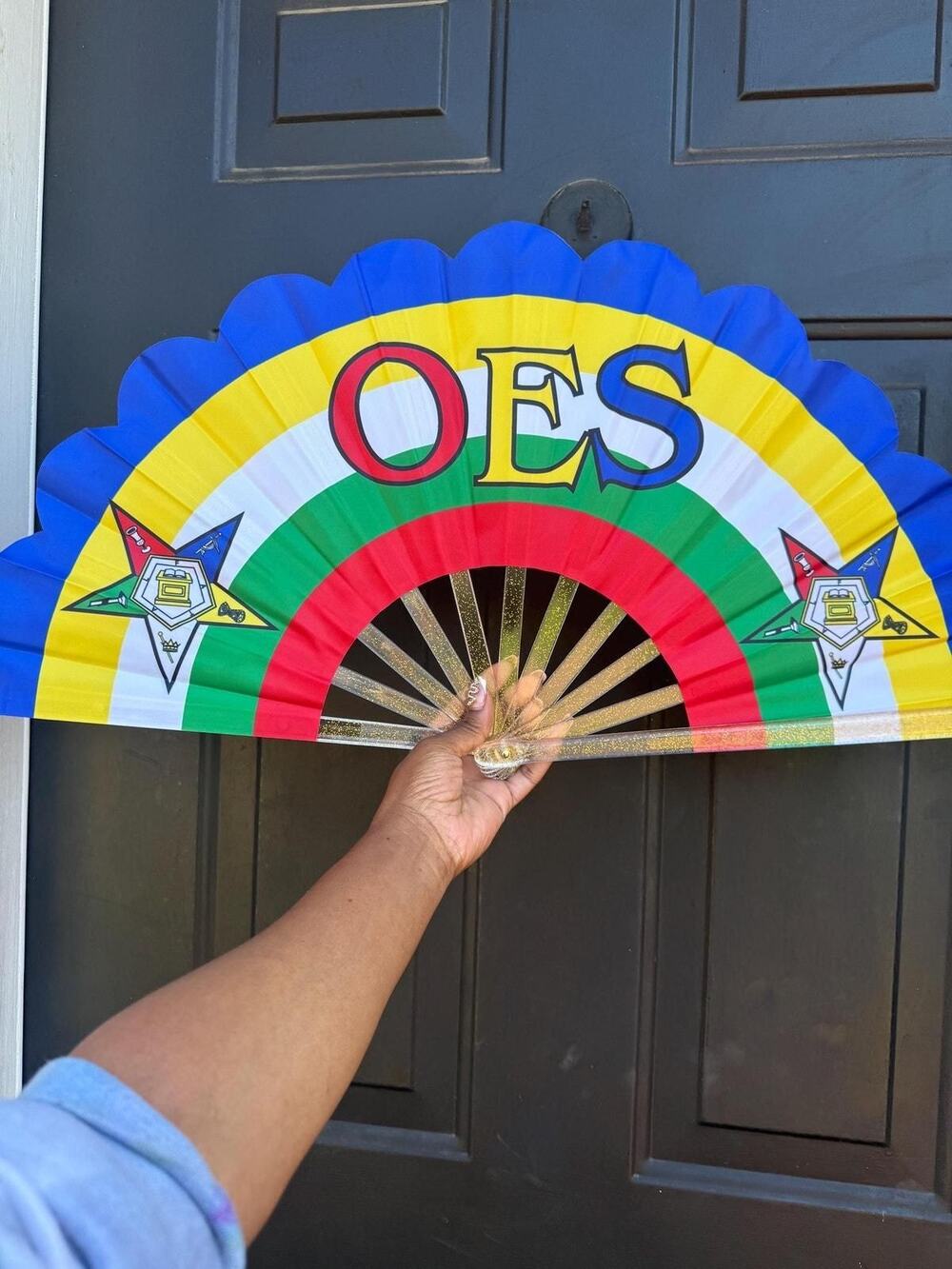 OES Clack Fan: Eastern Star Sorority Fan